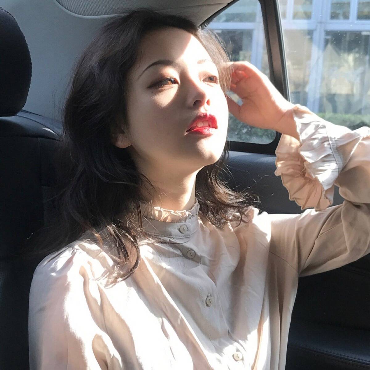 潮流清新好看微信女头