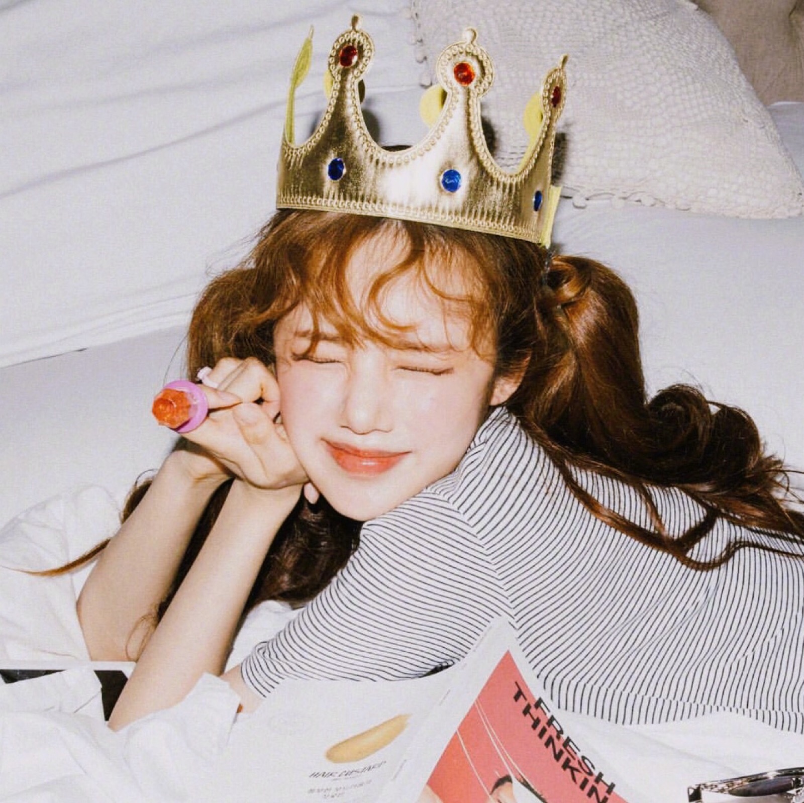 潮流清新好看微信女头