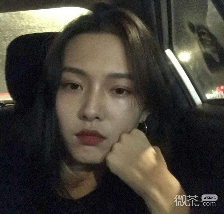 微信潮流霸气御姐长发女头