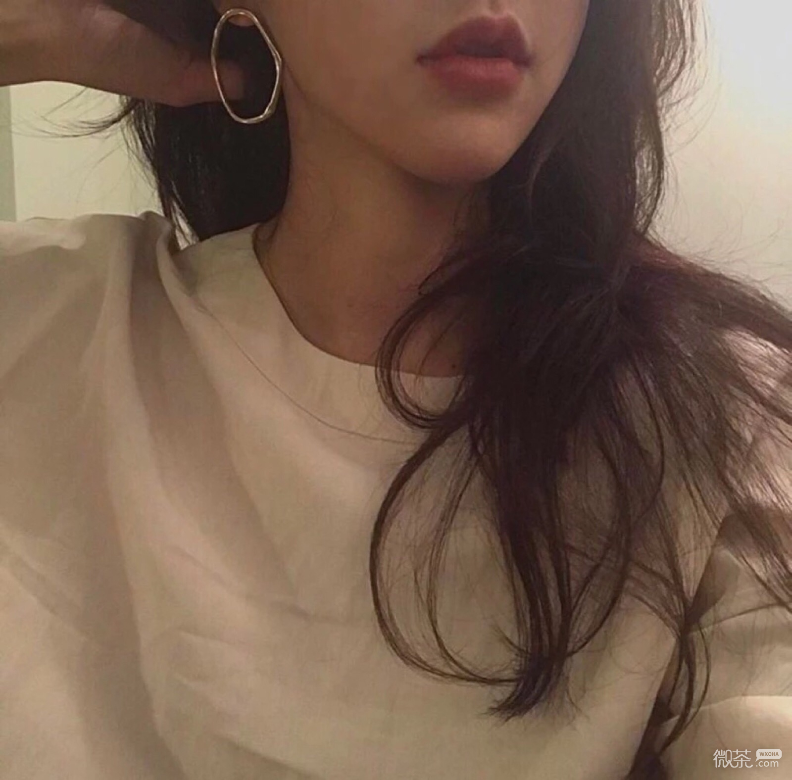 微信潮流霸气御姐长发女头