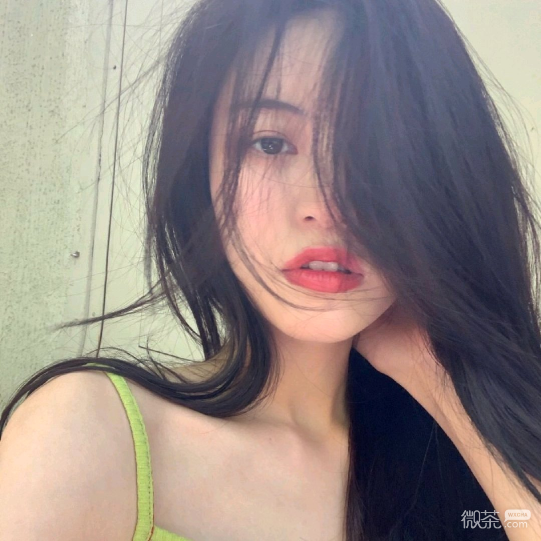 微信冷酷成熟长发女头