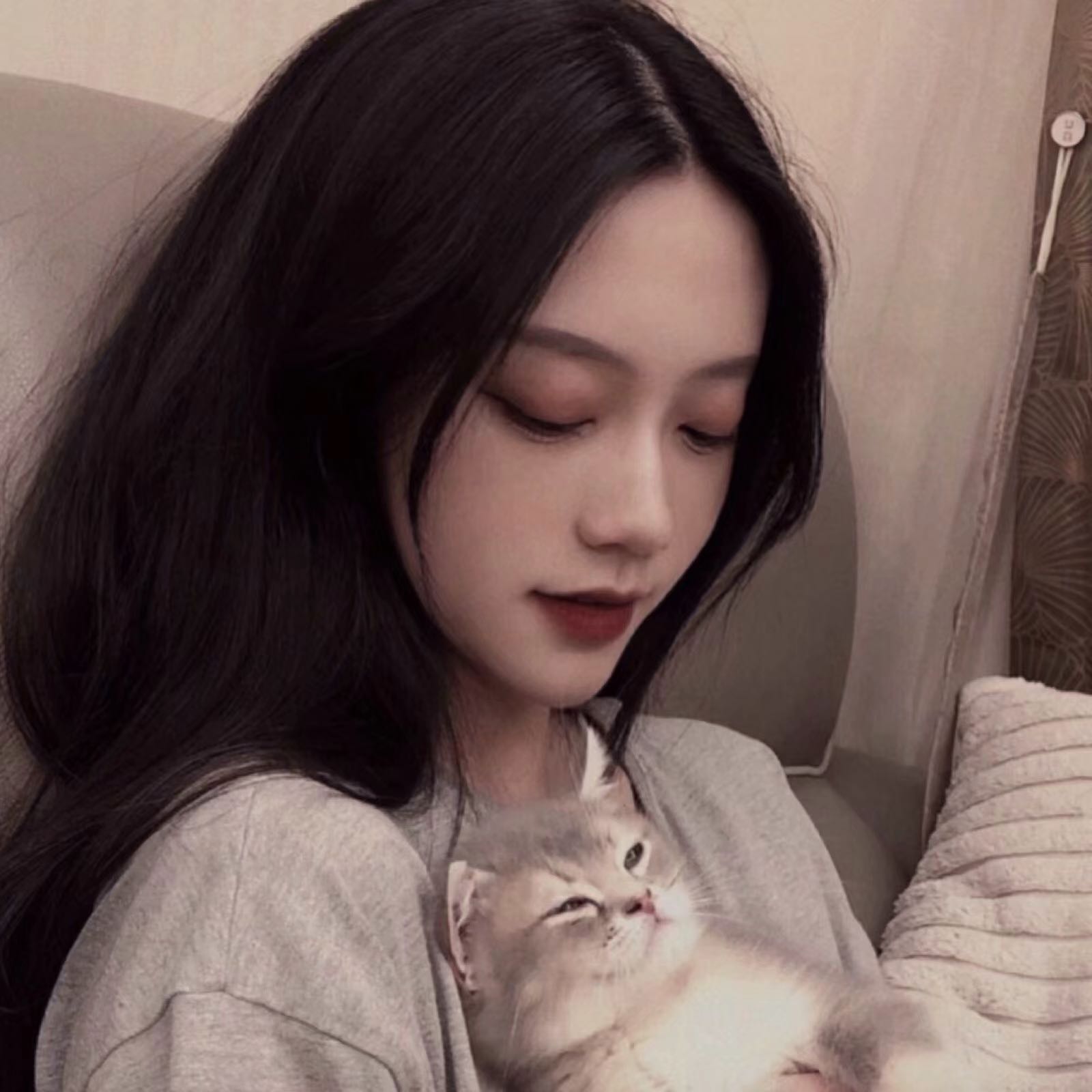 微信小清新性感女头