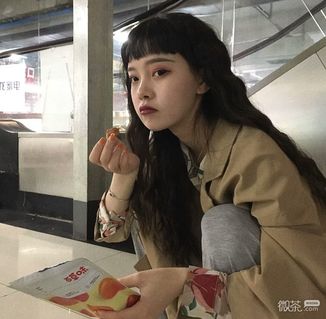 微信可爱青春文艺女头