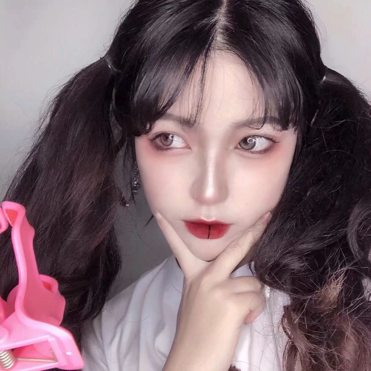 微信小清新性感女头