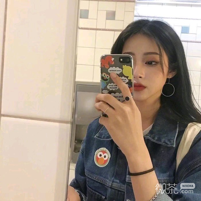 微信冷酷成熟长发女头