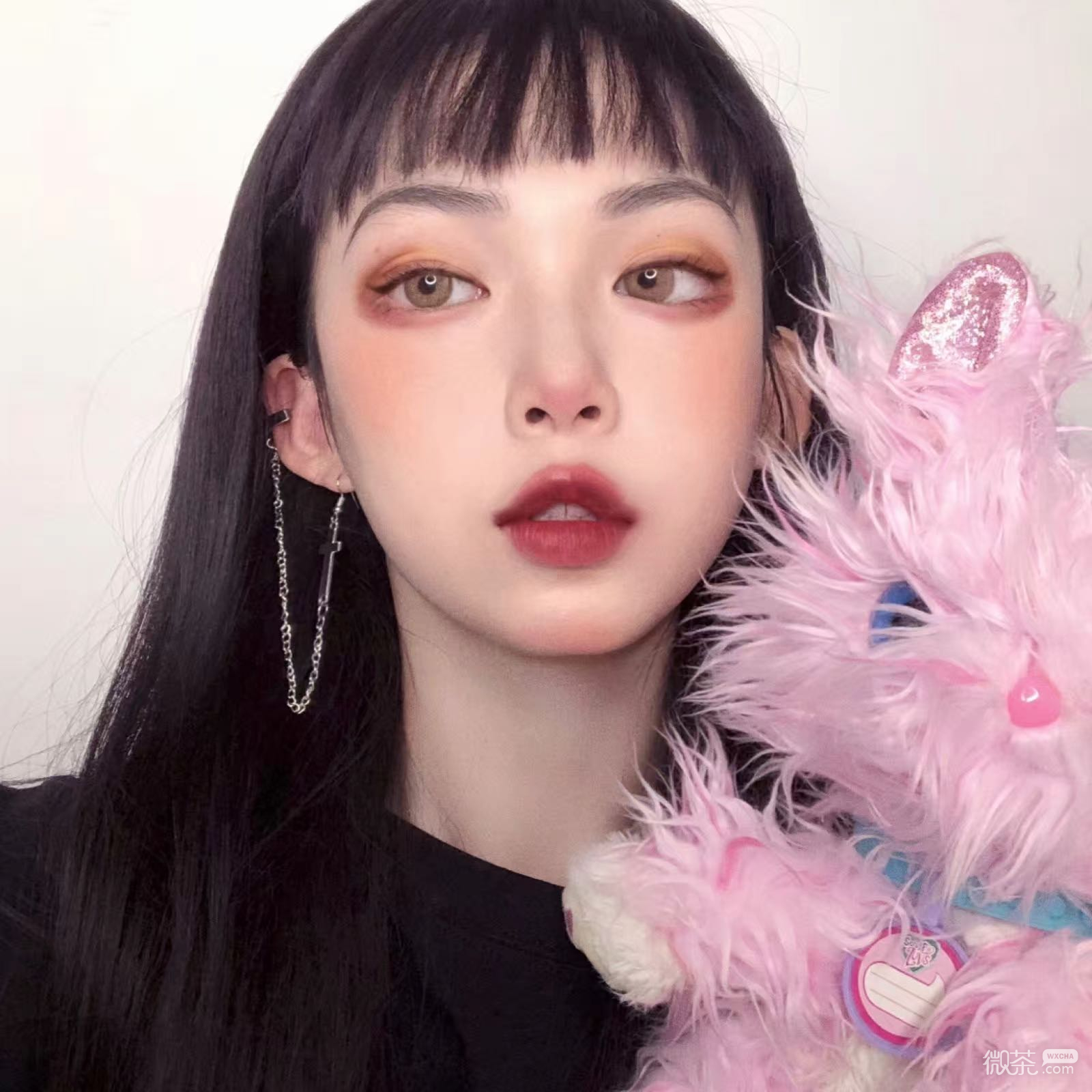 性感冷酷时尚女头
