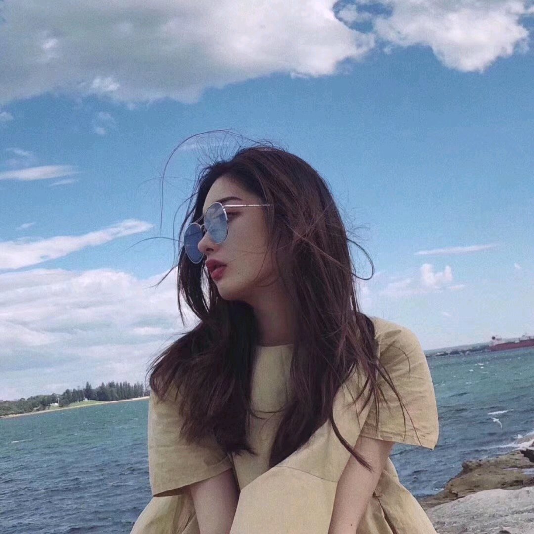 微信冷酷成熟长发女头