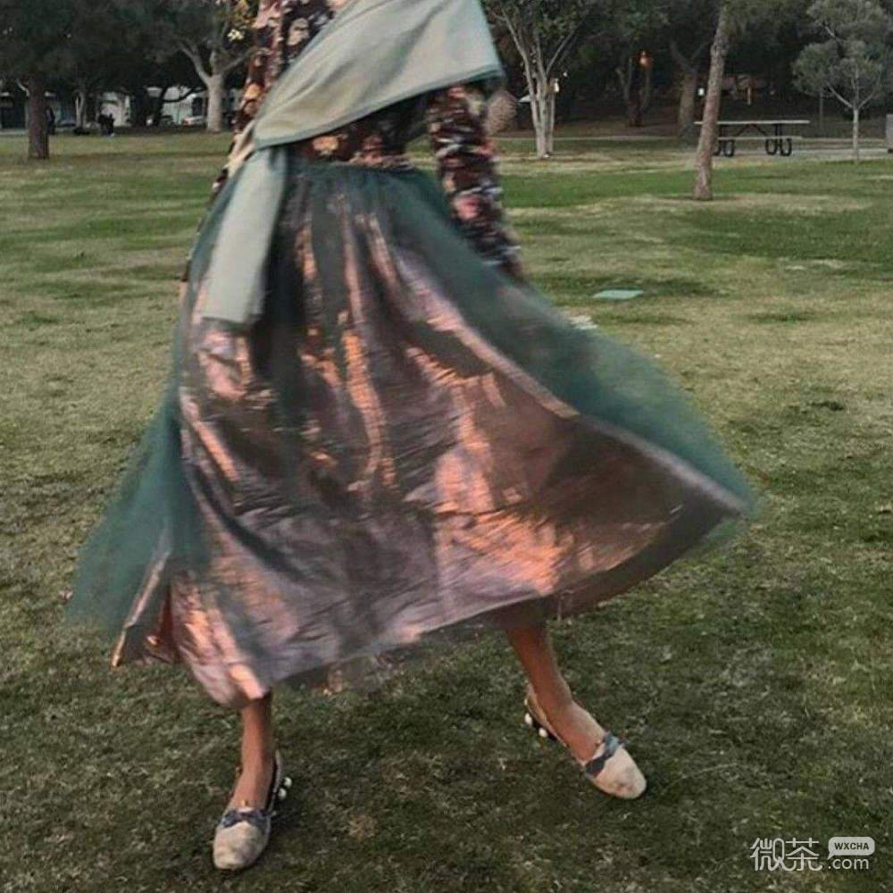 微信成熟自然长发女头