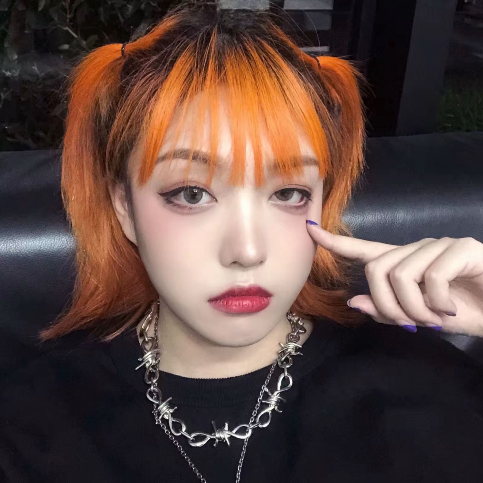 微信小清新性感女头