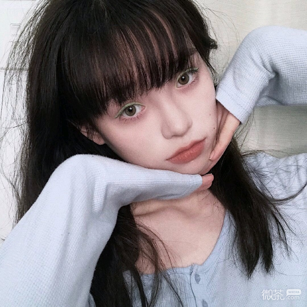 微信冷酷成熟长发女头