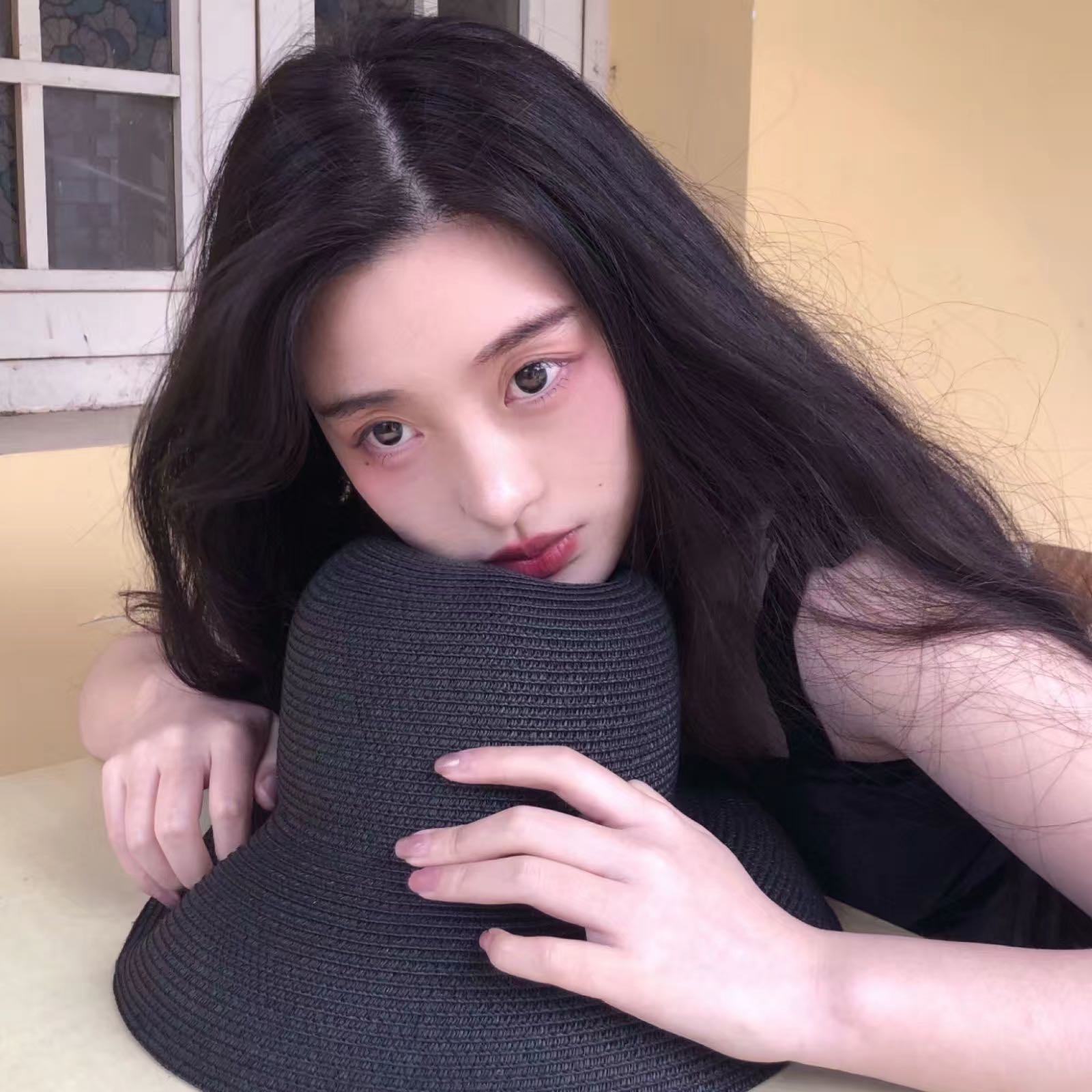 微信小清新性感女头