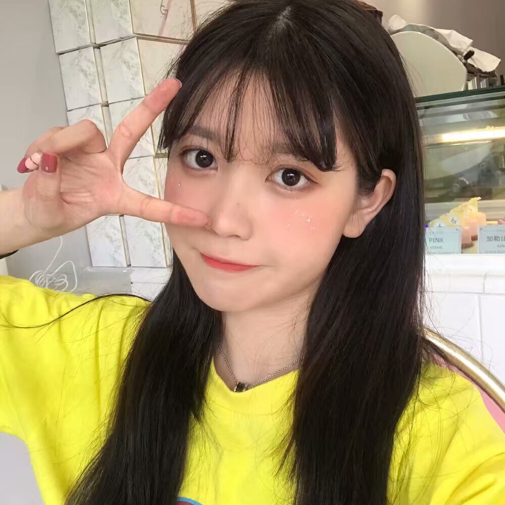 微信冷酷成熟长发女头