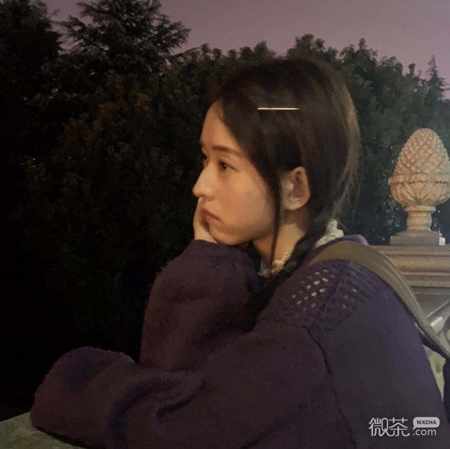 微信青春文艺阳光女头