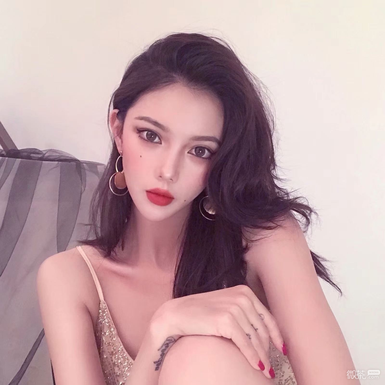 性感冷酷时尚女头