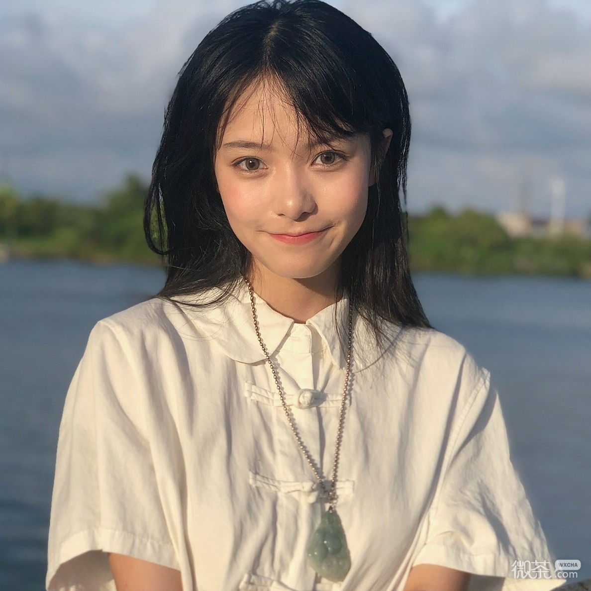 微信青春文艺阳光女头