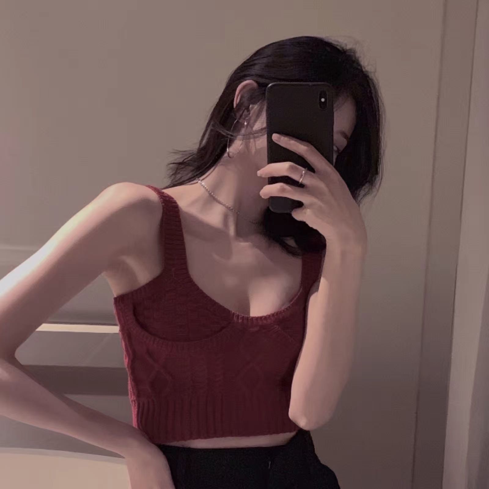 微信小清新性感女头