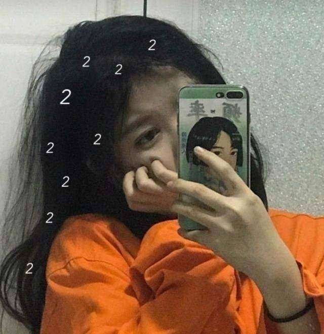 微信冷酷成熟长发女头