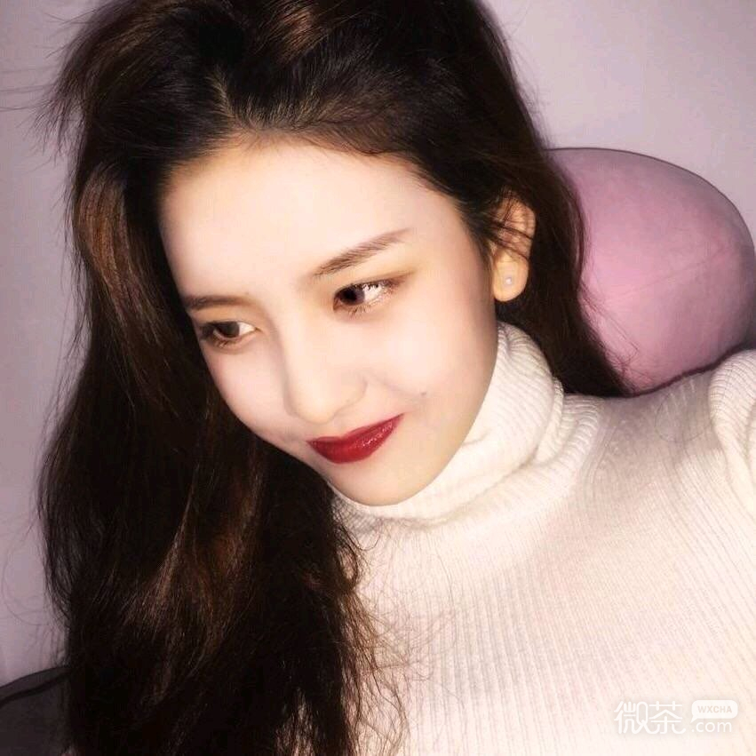 微信冷酷成熟长发女头