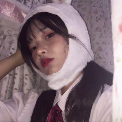 可爱萌萌哒的兔耳朵女生头像下载