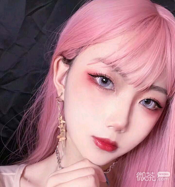 阳光可爱长发女头