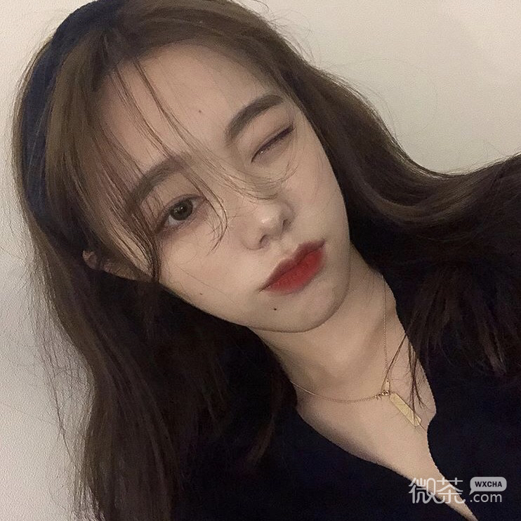 可爱清新女头