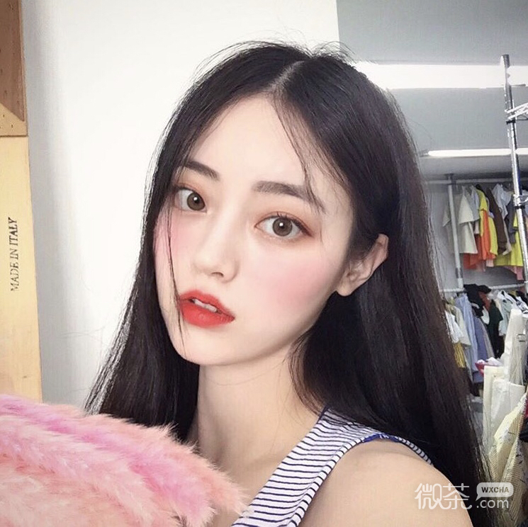 可爱清新女头