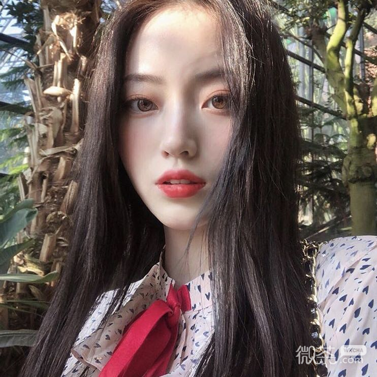 可爱清新女头