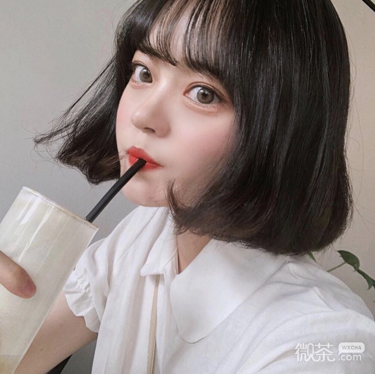 可爱清新女头