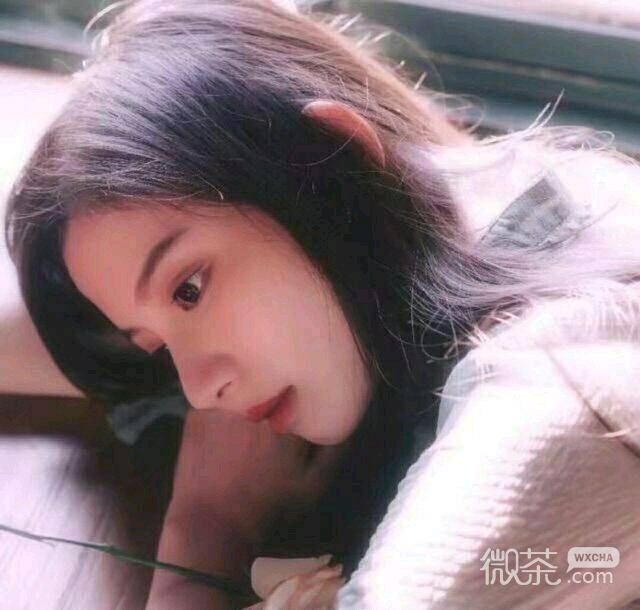 可爱清新女头