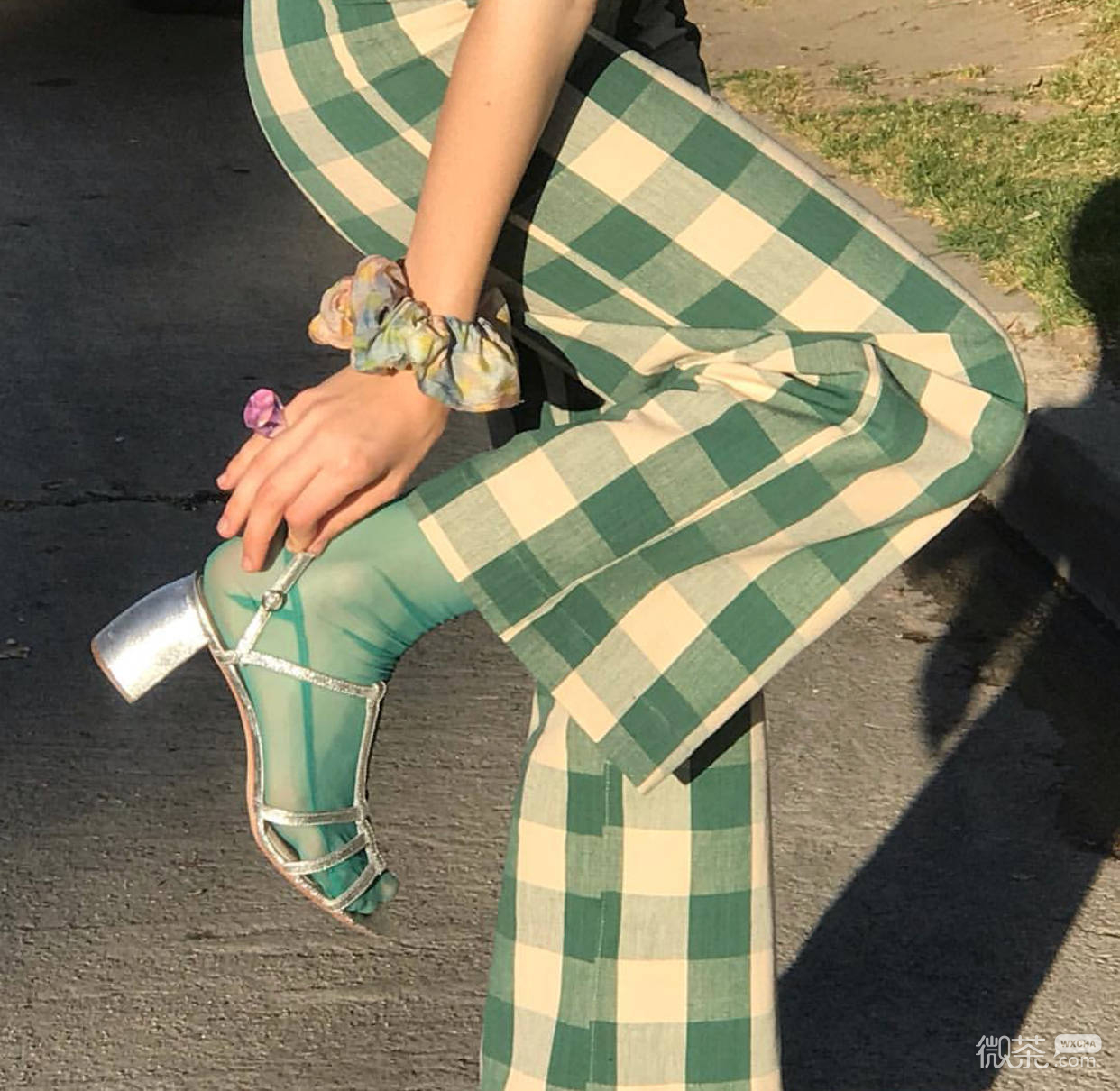 唯美绿色系风景静物朋友圈配图
