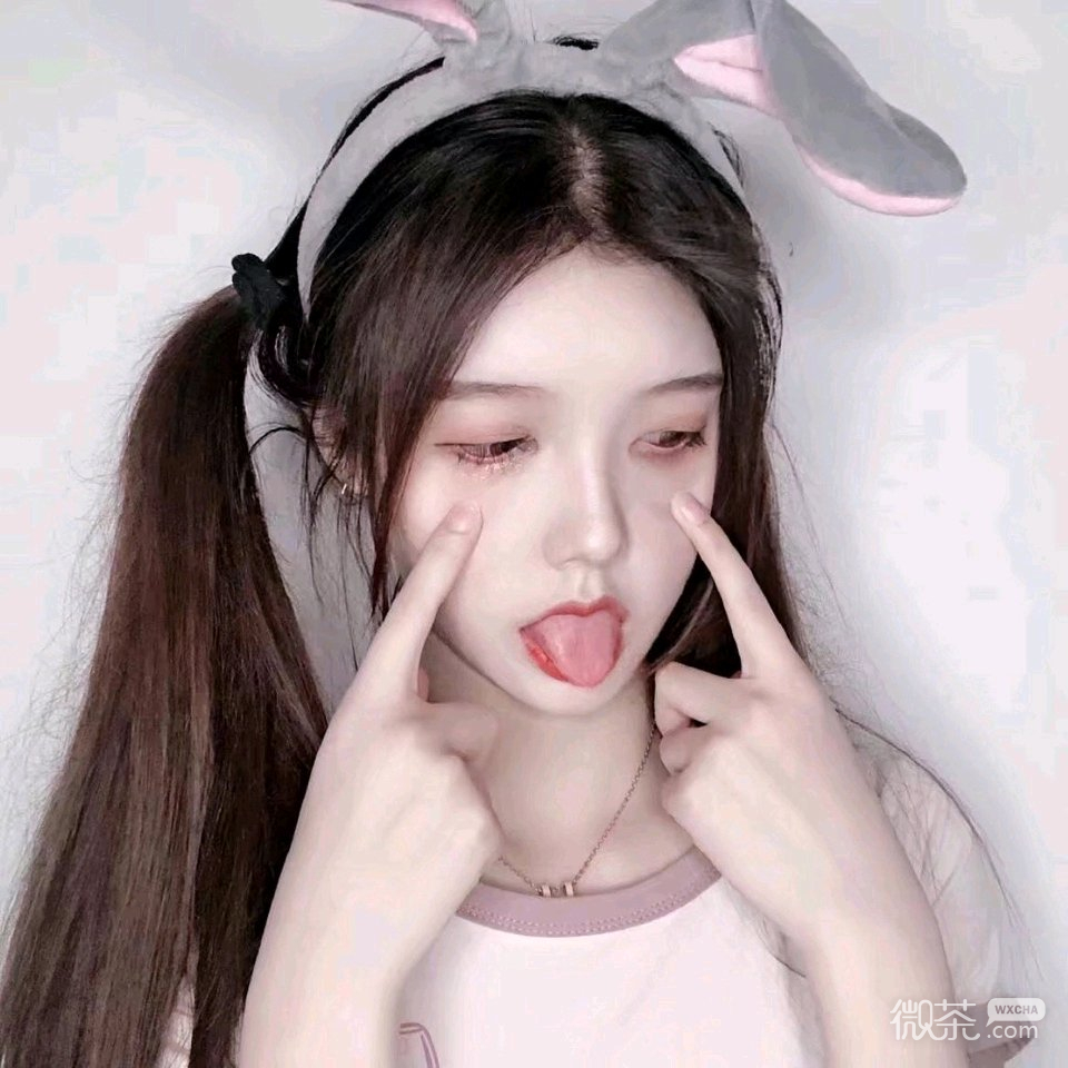 漂亮俏皮好看女头