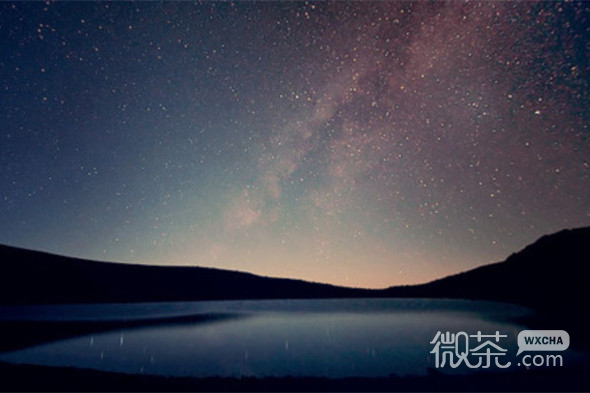 唯美意境的微信极光图片合集下载