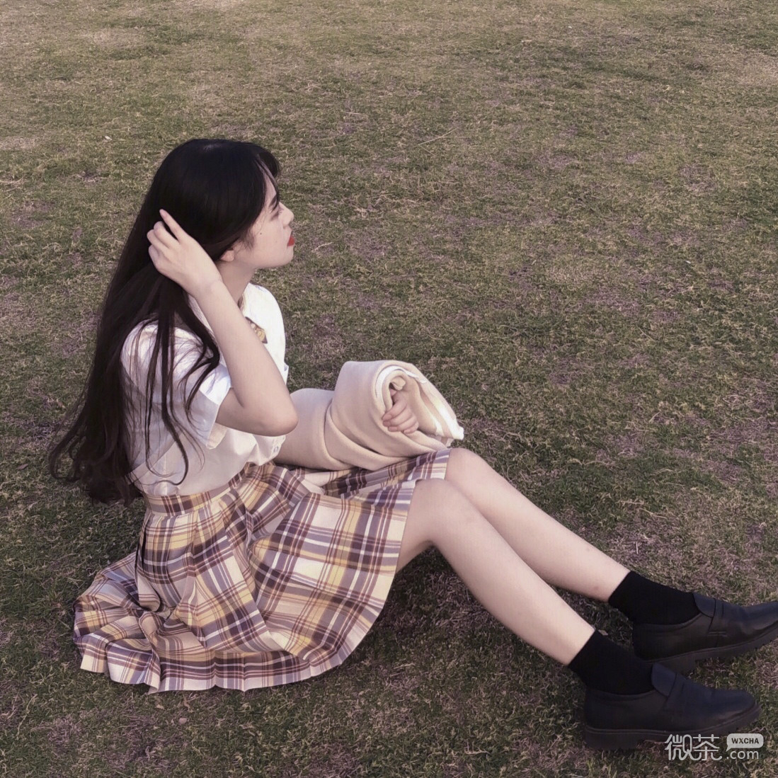 微信阳光潮流真实性感女头