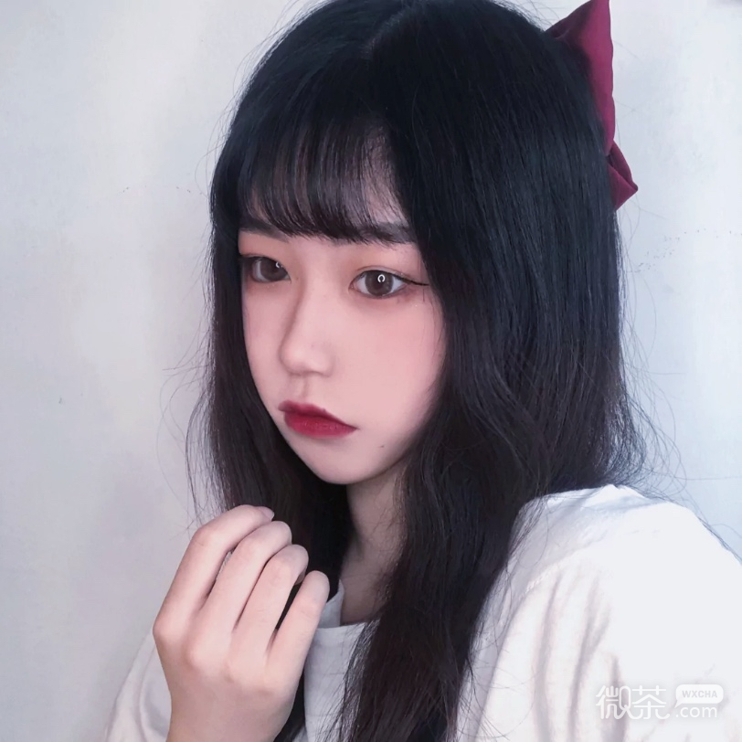 微信阳光潮流真实性感女头