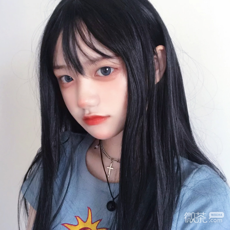 微信阳光潮流真实性感女头