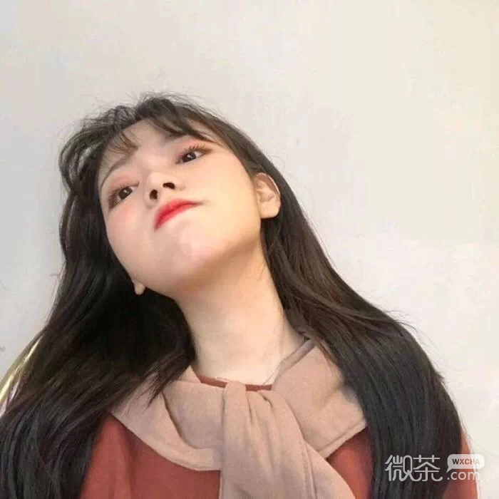 微信激萌忧伤时尚好看女头