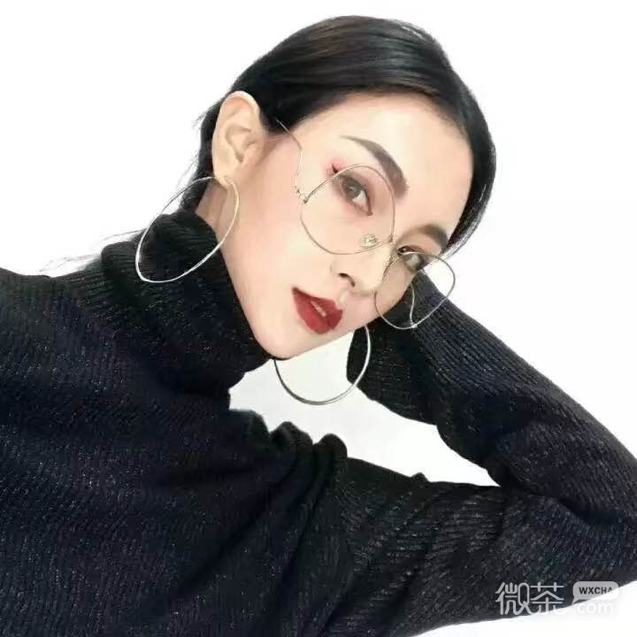 微信潮流酷酷的时尚性感女头