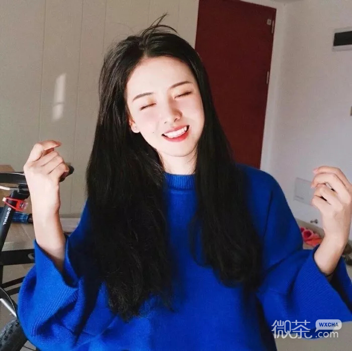 微信洒脱性感迷人长发女头