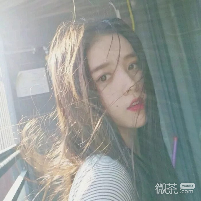 微信洒脱性感迷人长发女头