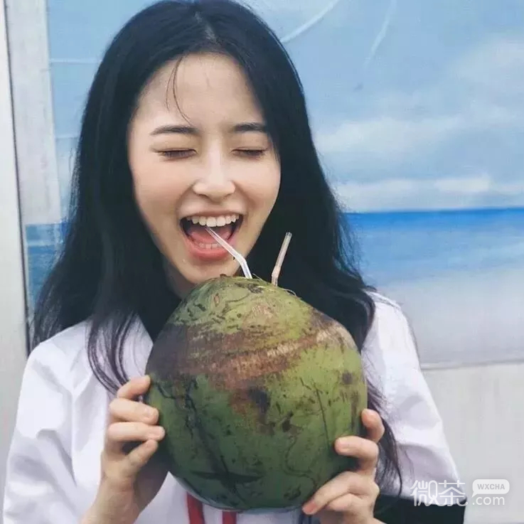 微信洒脱性感迷人长发女头
