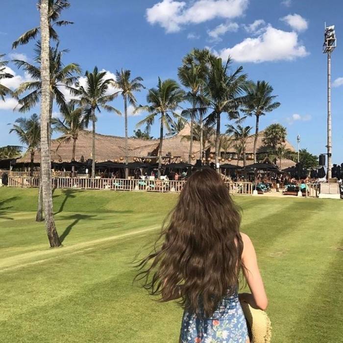 微信清纯性感文艺长发女头