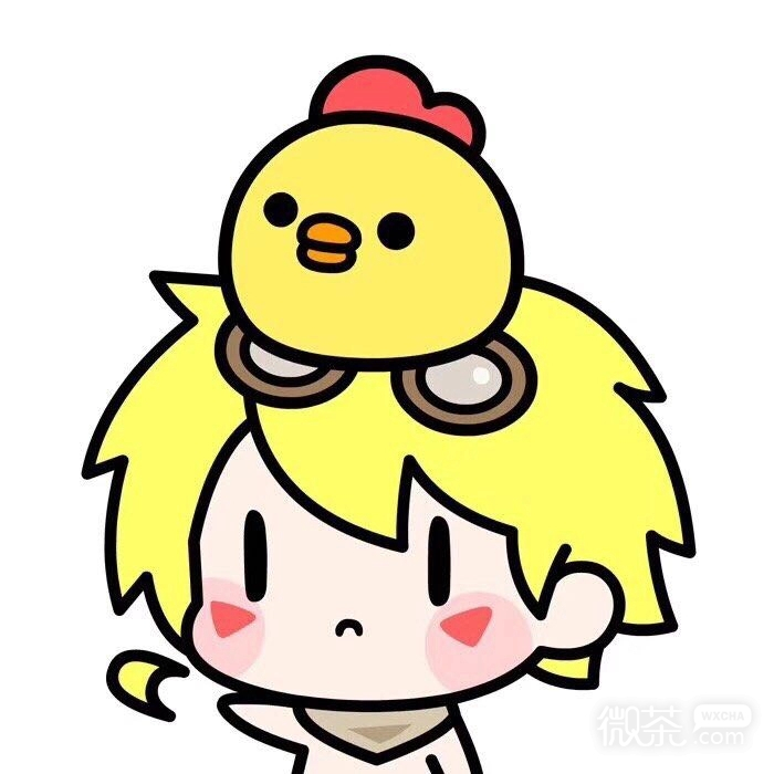 简约可爱卡通情头