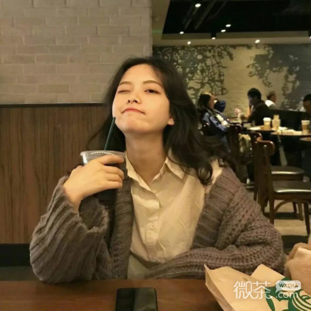 微信激萌忧伤时尚好看女头