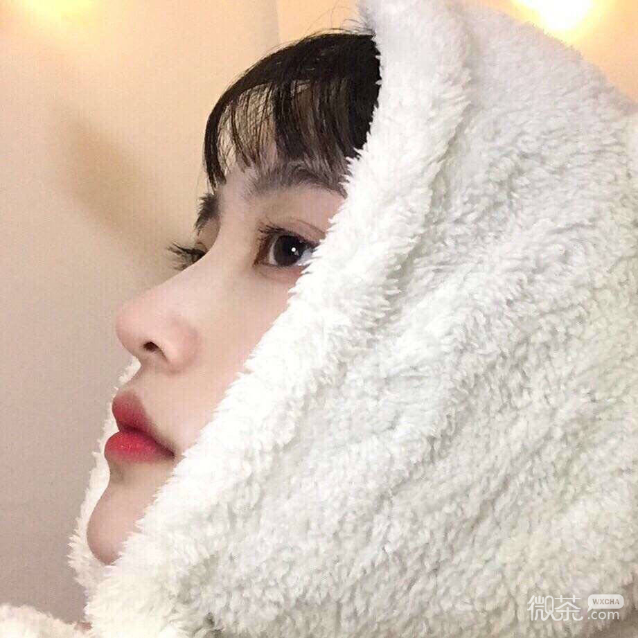 微信洒脱性感迷人长发女头