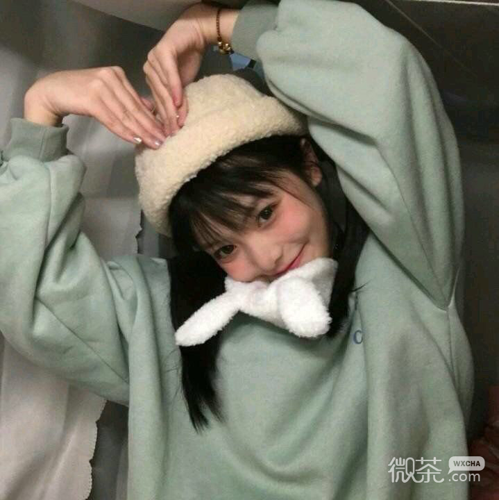小清新冷酷长发高颜值女头