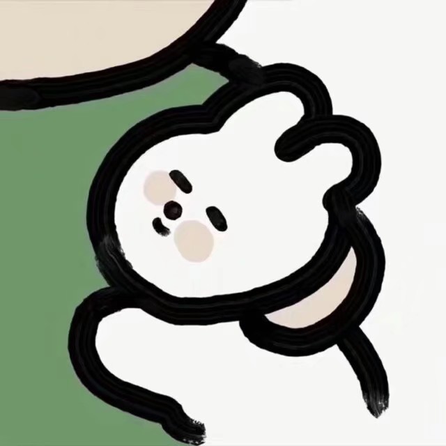 简约可爱卡通情头