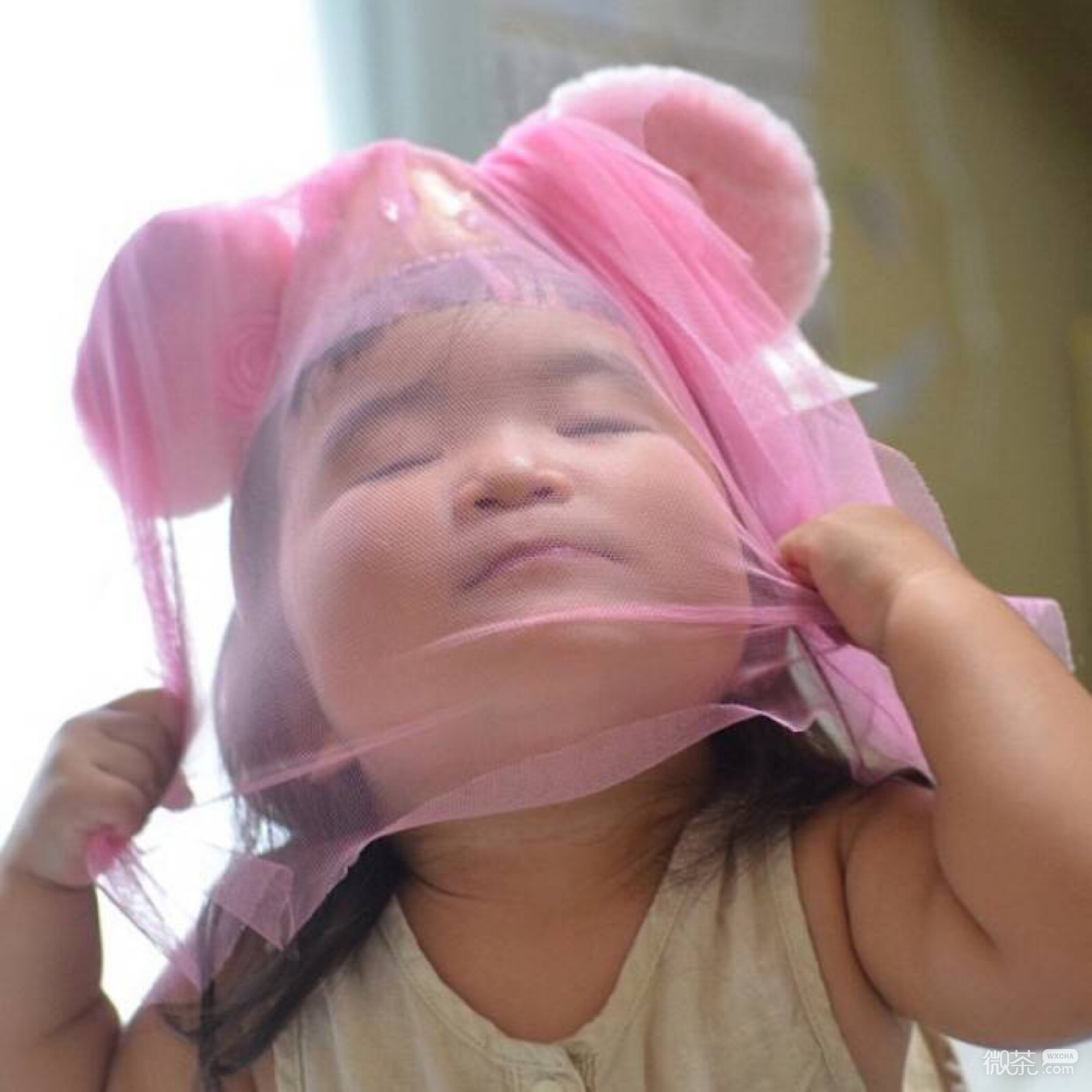 微信清纯性感文艺长发女头