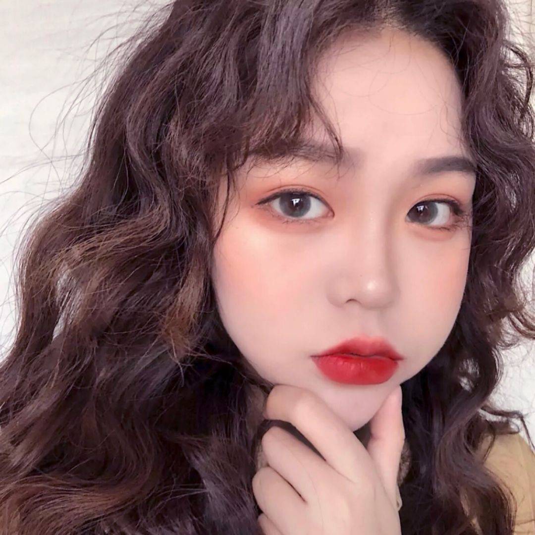 微信清纯性感文艺长发女头