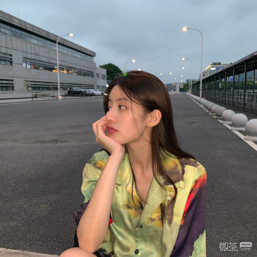 微信可爱气质时尚女头