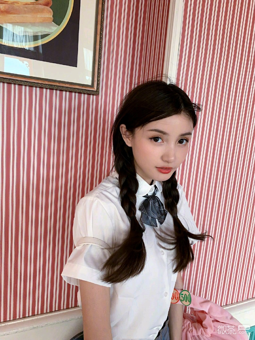 微信冷酷长发御姐女头